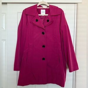 Pink Trench Coat